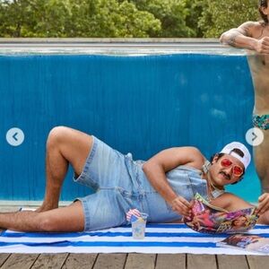 Chubbies Light Blue Denim Overalls Chubberalls